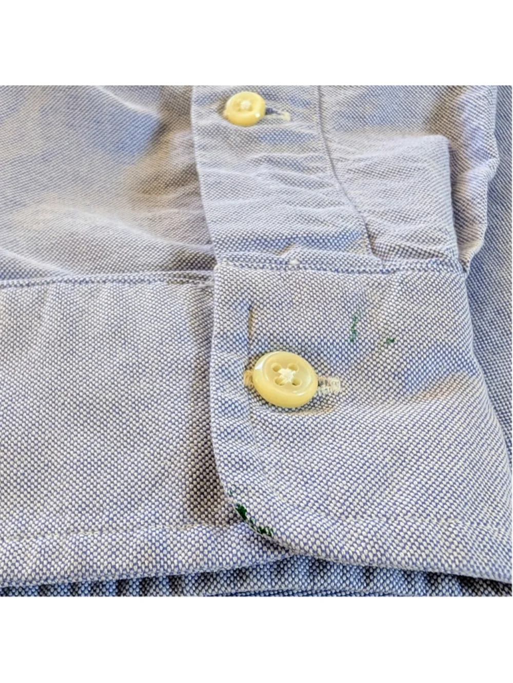 Ralph Lauren Yarmouth Oxford Shirt Mens 17-36 Light Blue Button Down Classic Fit